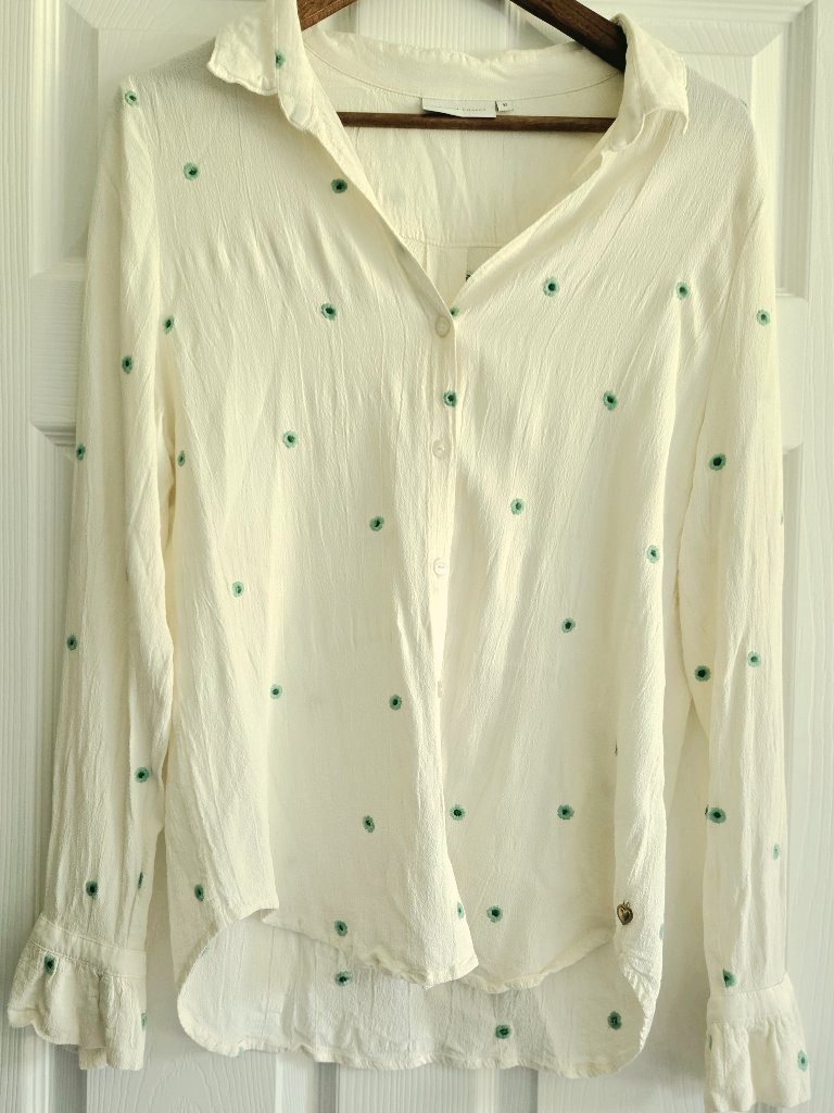 Fabienne Chapot Sienna Embroidered Blouse Cream